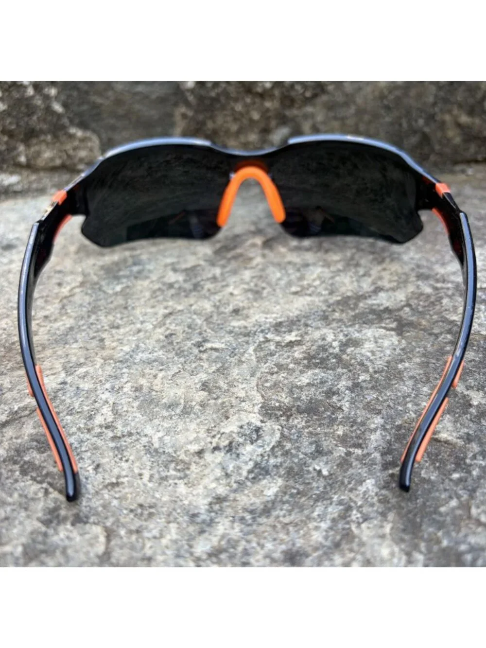 Y2K 00s Rave Wrap Sunglasses Sunset Ombre Festival Speed Dealer Shades NEW